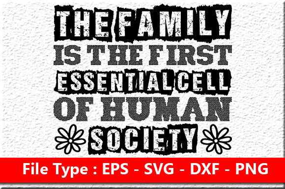 Family Quote Design Graphics for Crafts