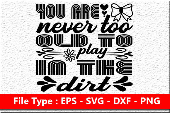 Garden Quote Design Graphics for Crafts