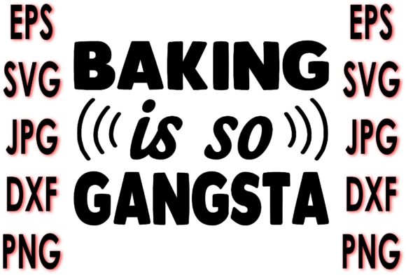 Potholder Quote Design: Baking Is So Ga Graphics